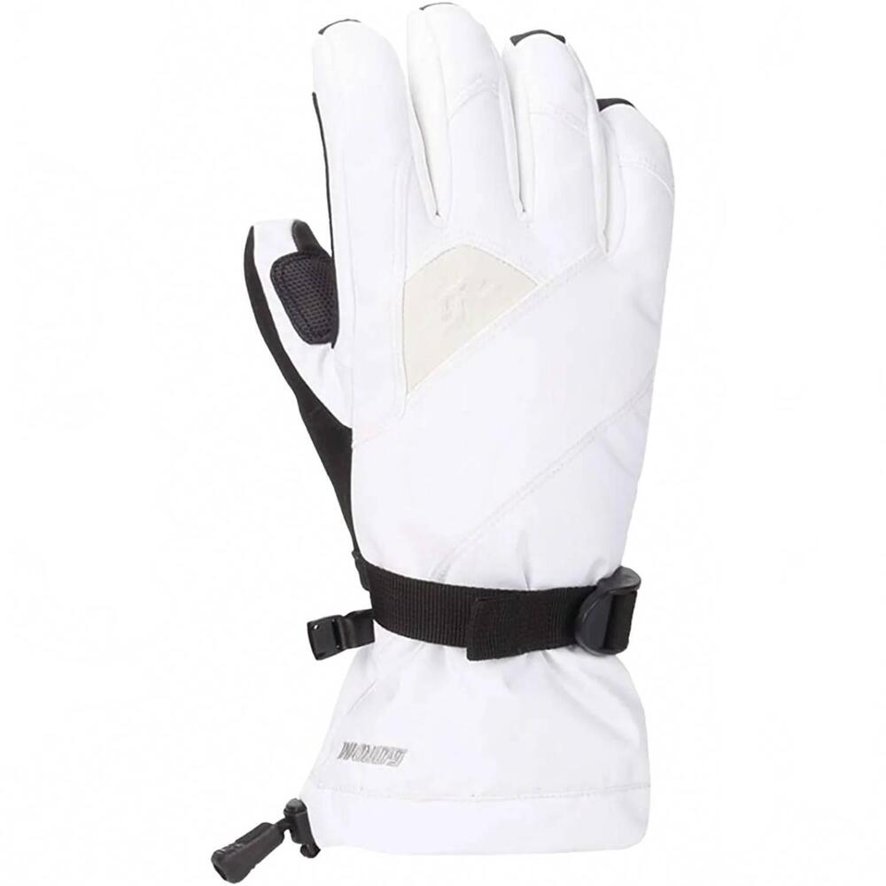 NEW GORDINI women's aquabloc down gloves in white